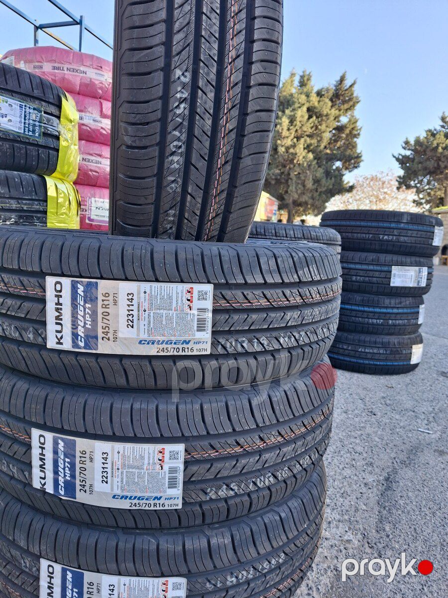 "Kumho" şinləri 245/70 R16 — Ehtiyat hissələri və aksesuarlar, Bakı (5)