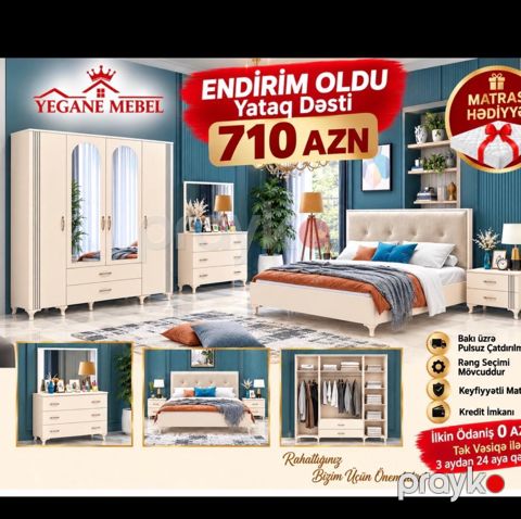 Yataq otağı mebeli — Bakı