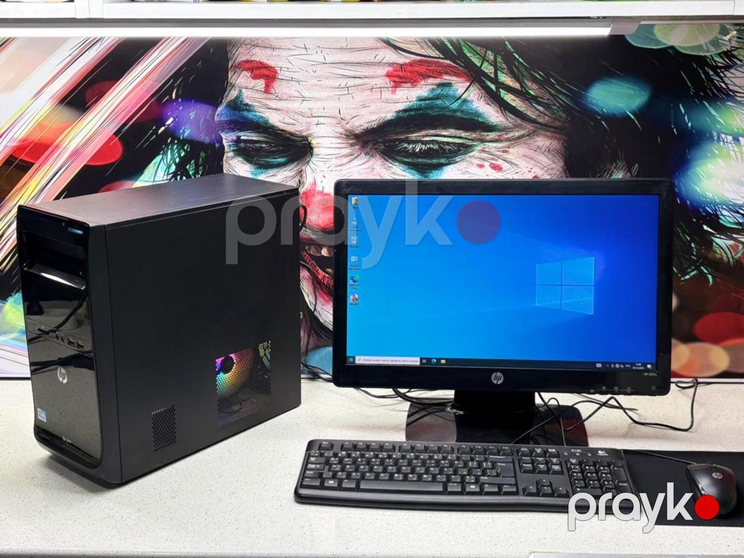 HP 3500 Masaüstü Kompüter, HP 2011X Monitor — Masaüstü kompüterlər, Bakı (2)