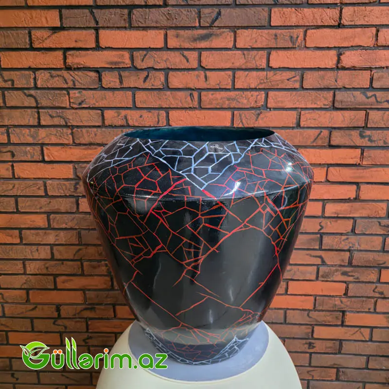 Fiber Glass dibçək sm (Fiber dibcek) — Bağ dekorasiyası, Bakı (3)