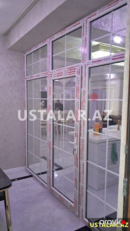 Plastik pəncərə və qapilar — Bakı