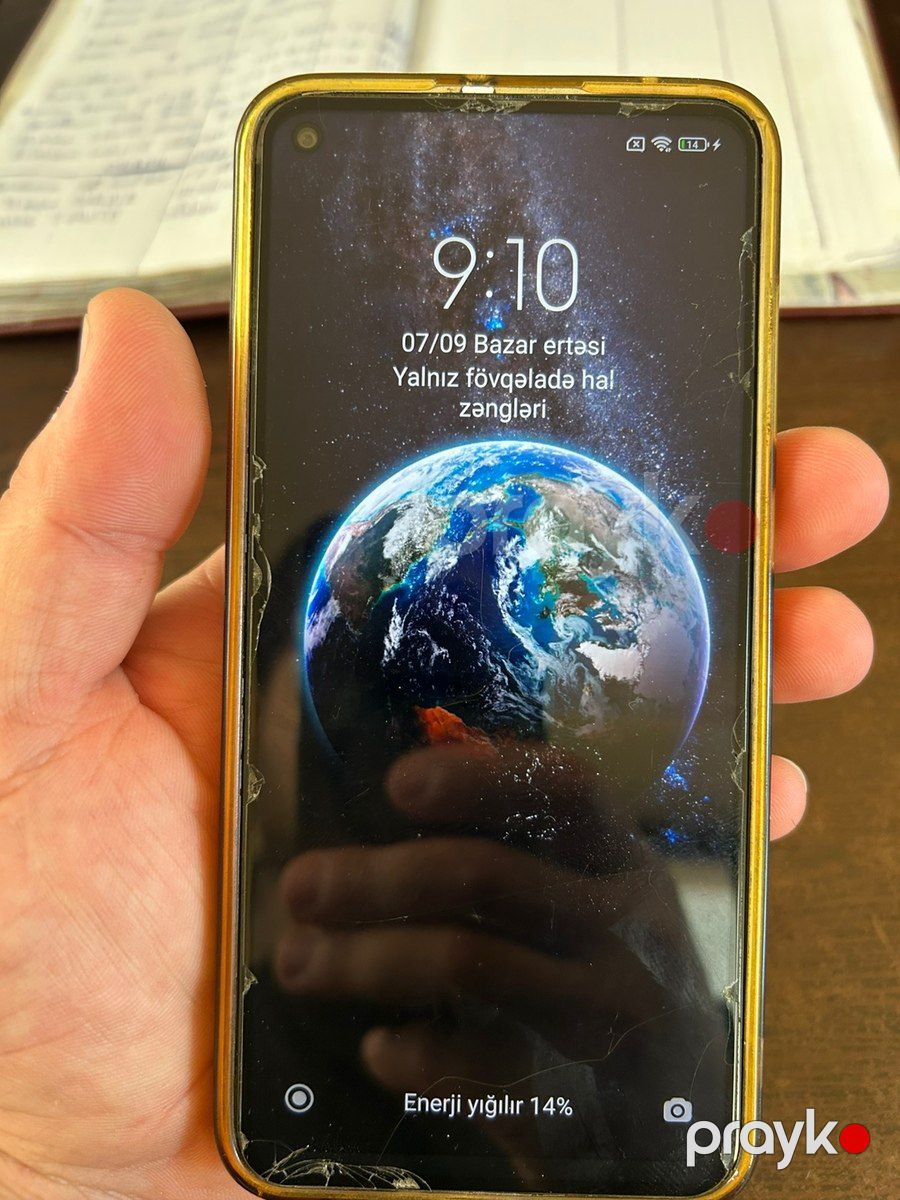 Xiaomi Redmi Note 9 Onyx Black 128GB/6GB — Smartfonlar, Bakı