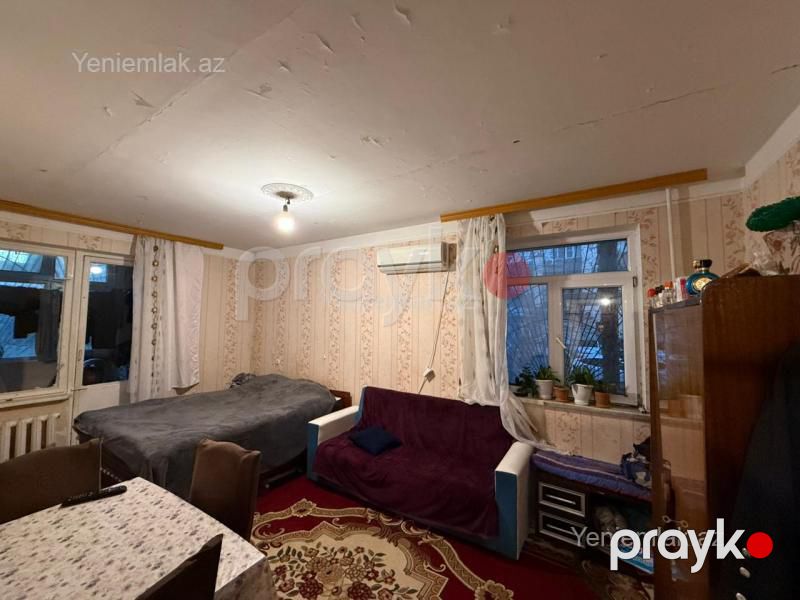 Satılır 1 otaqlı Bina evi menzil (Köhnə tikili), 42 m², Yasamal rayonu — Mənzil, Bakı (3)