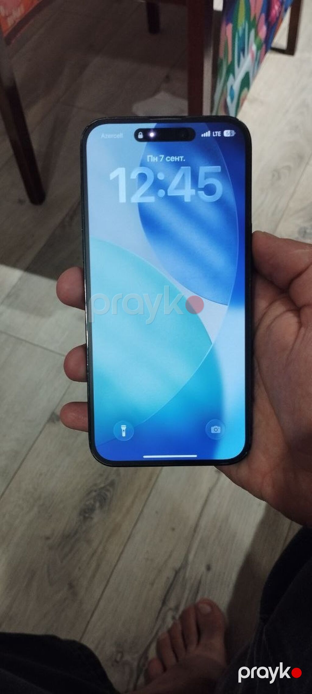 IPhone 14 Pro Max, 128 GB, Black Titanium, Qırıq, Simsiz şarj, Face ID — Apple iPhone, Bakı (5)
