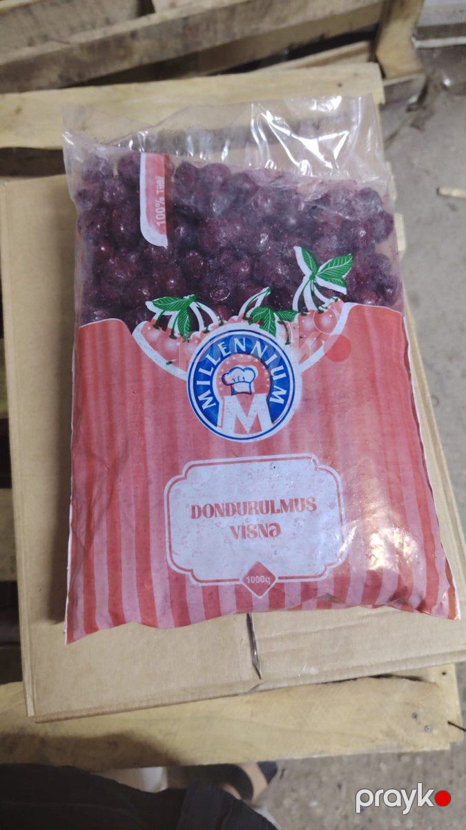Dondurulmuş çiyələk və albalı — Yemək və məhsul çatdırılması, Bakı (2)