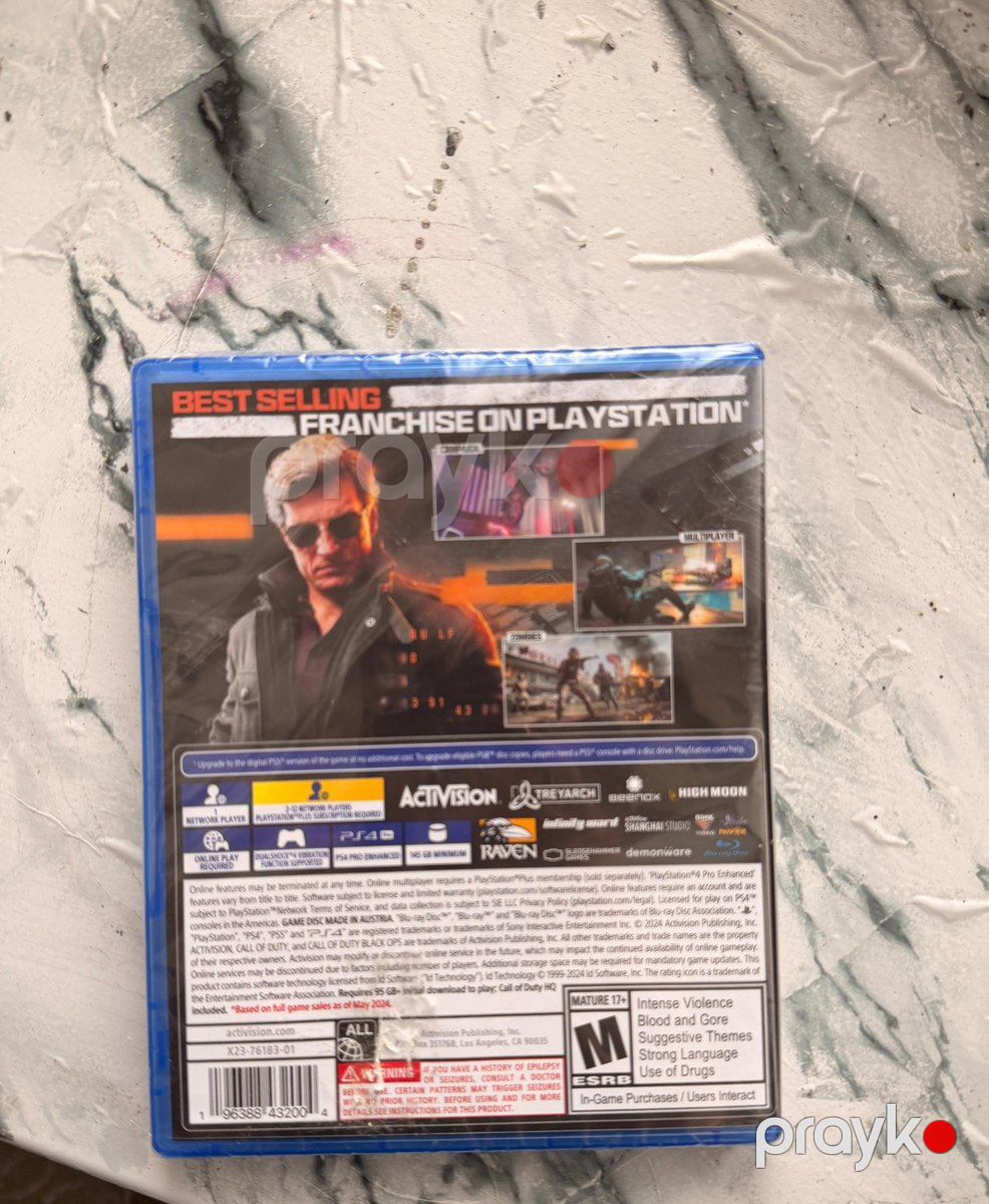 PS4 üçün Call Of Duty Black Ops 6 oyun diski — Oyunlar, konsollər və proqramlar, Bakı (2)