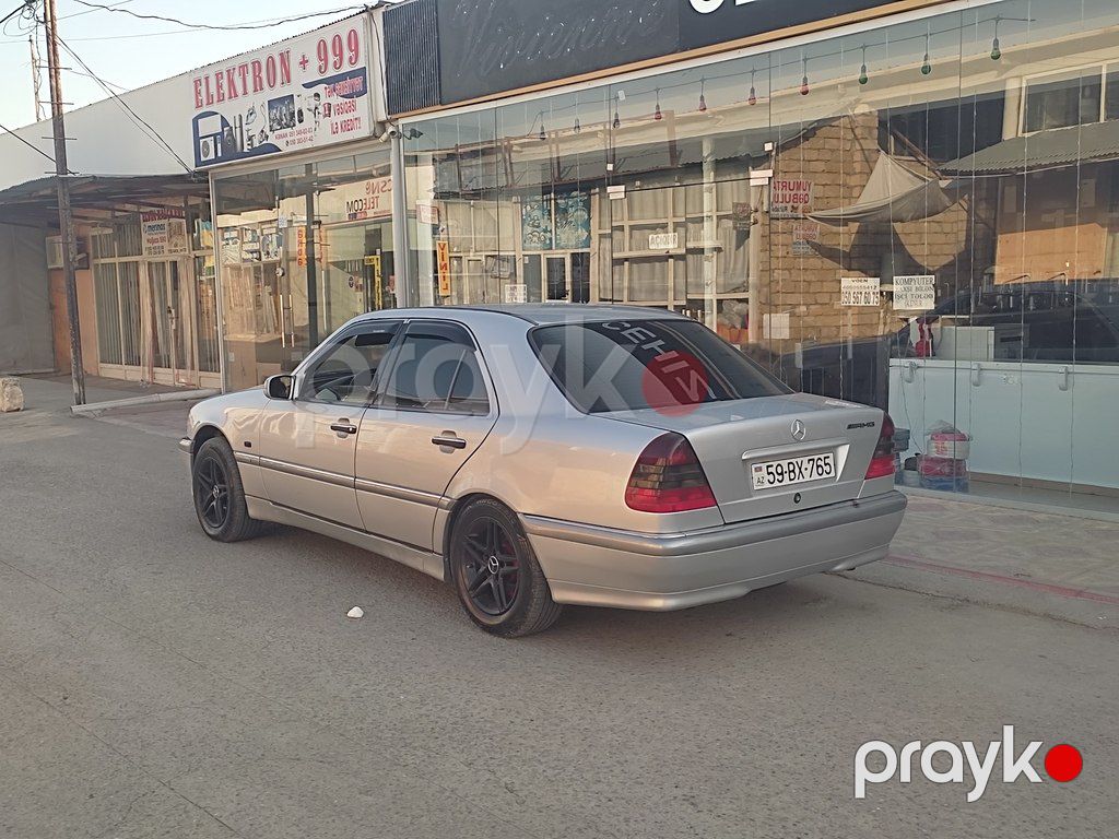 Mercedes C 180, 1.8 L, 1997 il, 18 000 km — Avtomobillər, Tərtər (2)