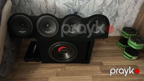 Aparatura - Avtomobil üçün səs sistemi komplekti - Ön panel: 4 ədəd — Sumqayıt
