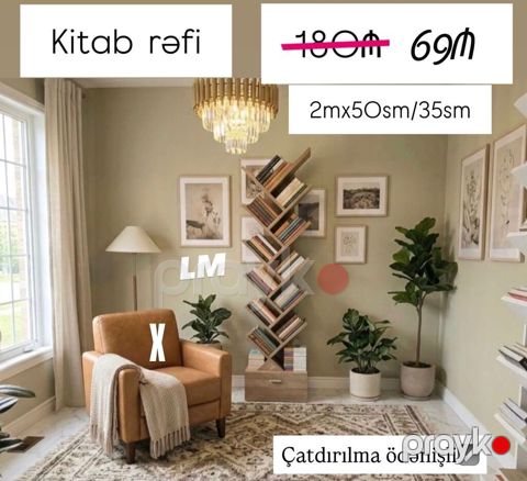 *Çatdırılma ödənişlidir‼ *Kitab rəfi* Qiymət *69₼* — Bakı