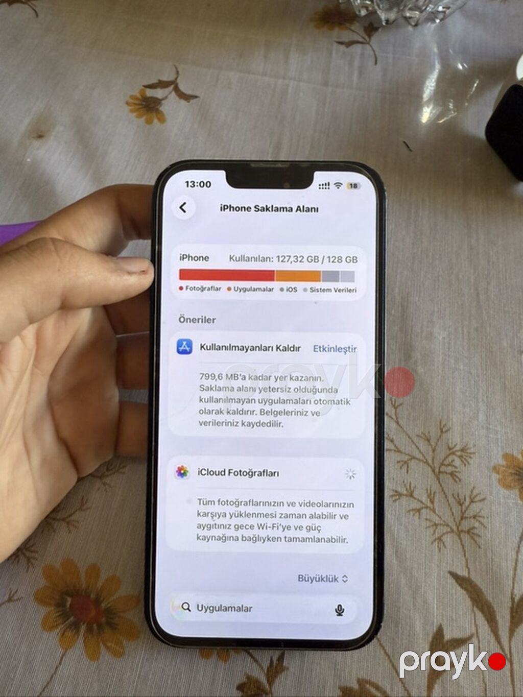 IPhone 13, 128 GB, Qara, Face ID — Apple iPhone, Bakı (2)