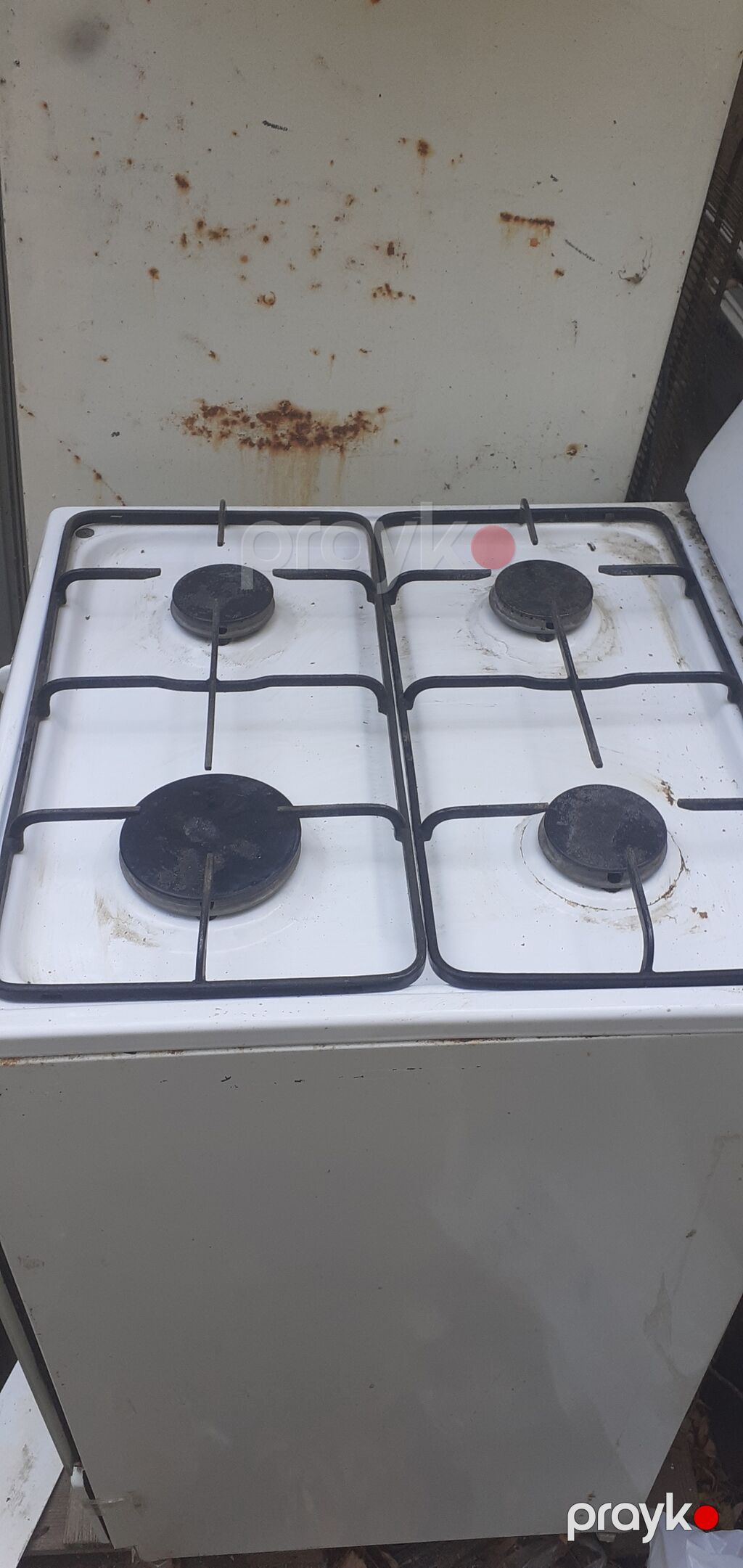 Druzhkovka qaz plitəsi və soba - 4 qaz ocağı: iki standart, bir kiçik — Plitələr, Bakı (2)