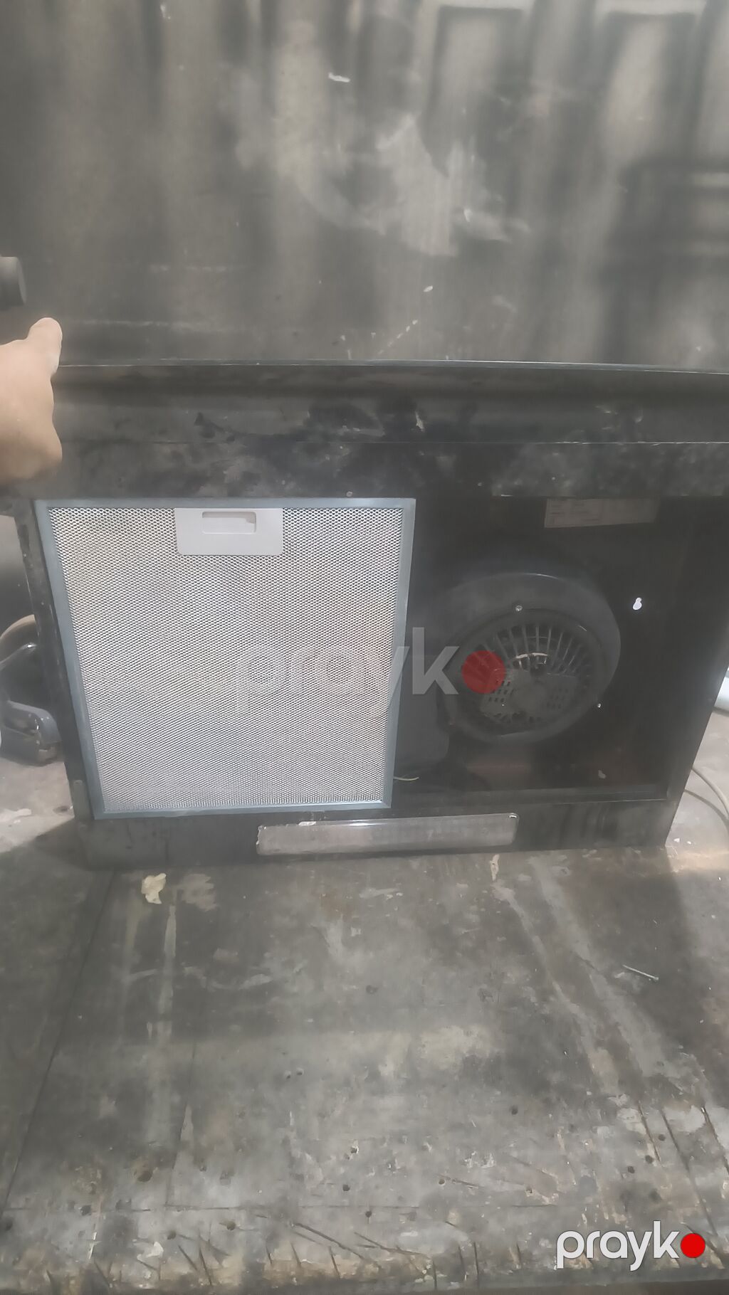 Aspirator Ezel, rəng - Qara, İşlənmiş — Mətbəx cixartma qapıları və aksesuarları, Digah (2)