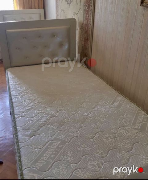 Birnəfərlik bazalı çarpayı və ortopedik döşək dəsti - Ölçü: təxminən — Bakı