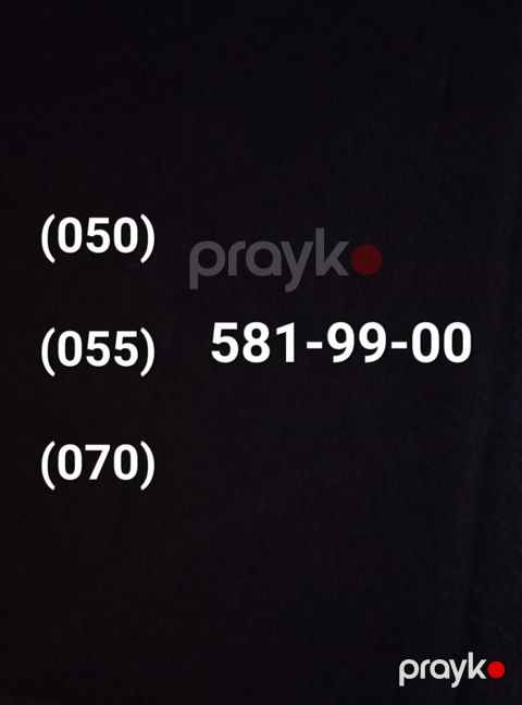 Xüsusi mobil nömrə kombinasiyası: 581-99-00 - Prefix seçimləri: 050 — Bakı