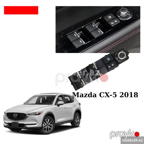 Mazda Cx5 üçün şüşə qaldıran knopka blok satılır