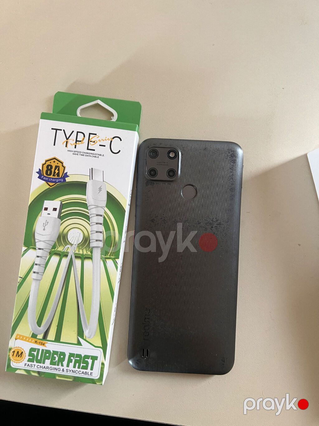 Realme C25Y, 64 GB, rəng - Boz, Sensor — Realme, Bakı (7)