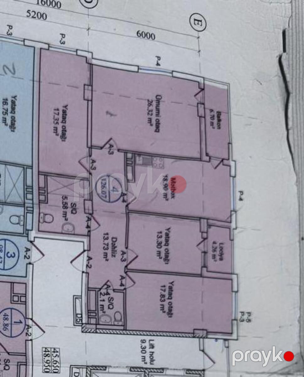 Satılır 4 otaqlı yeni tikili 127 m² — Mənzil, Bakı (2)