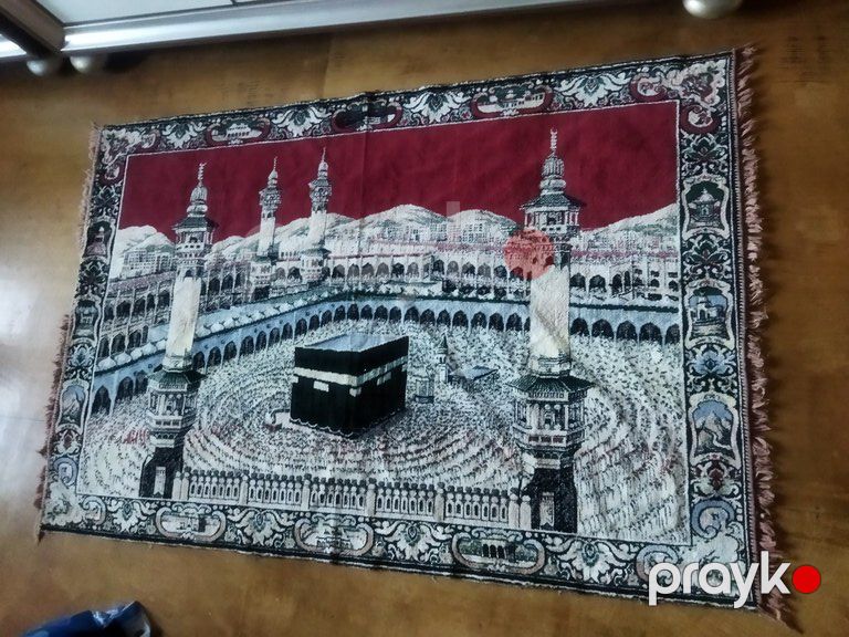Xalça Məkkə təsvirli — Xalılar və xalı yolları, Bakı (2)