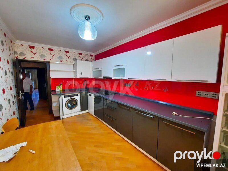 Nərimanov rayonunda 3 otaqlı Yeni tikili Kirayə verilir, 130 m² — Mənzil, Bakı (9)