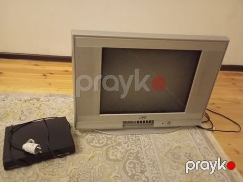 JVC kineskop televizor və rəqəmsal TV resiveri komplekt — Gəncə