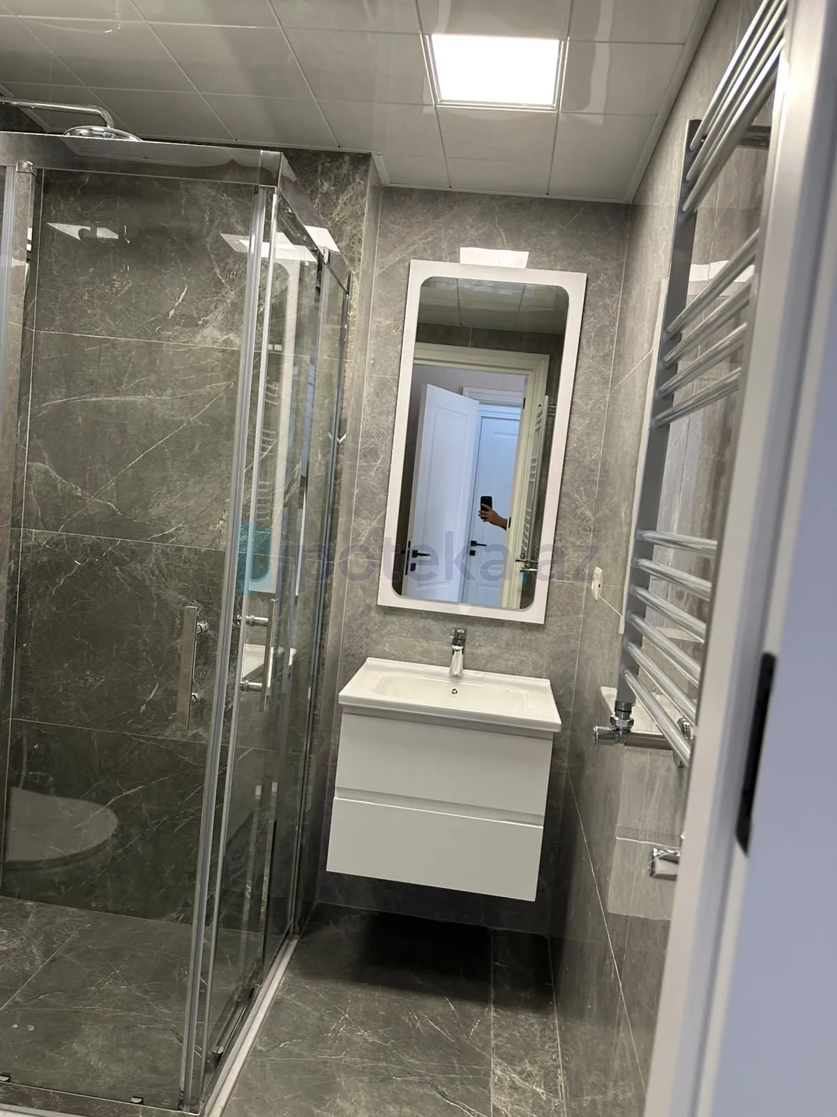 Satılır: 3 Otaq, Yeni tikili, 97.00 m² — Mənzil, Bakı (9)