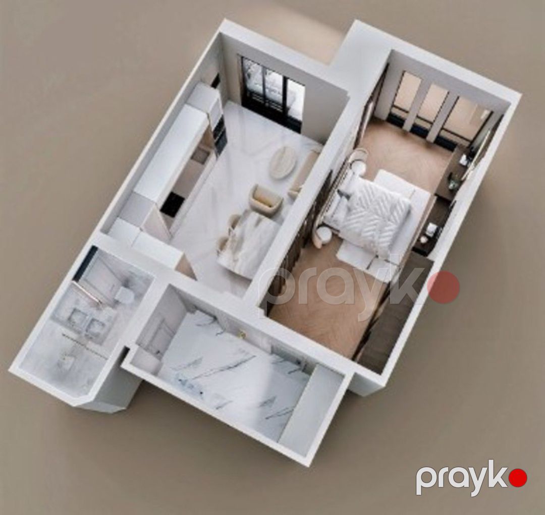 Satılır 1 otaqlı yeni tikili 65 m² — Mənzil, Gəncə (3)