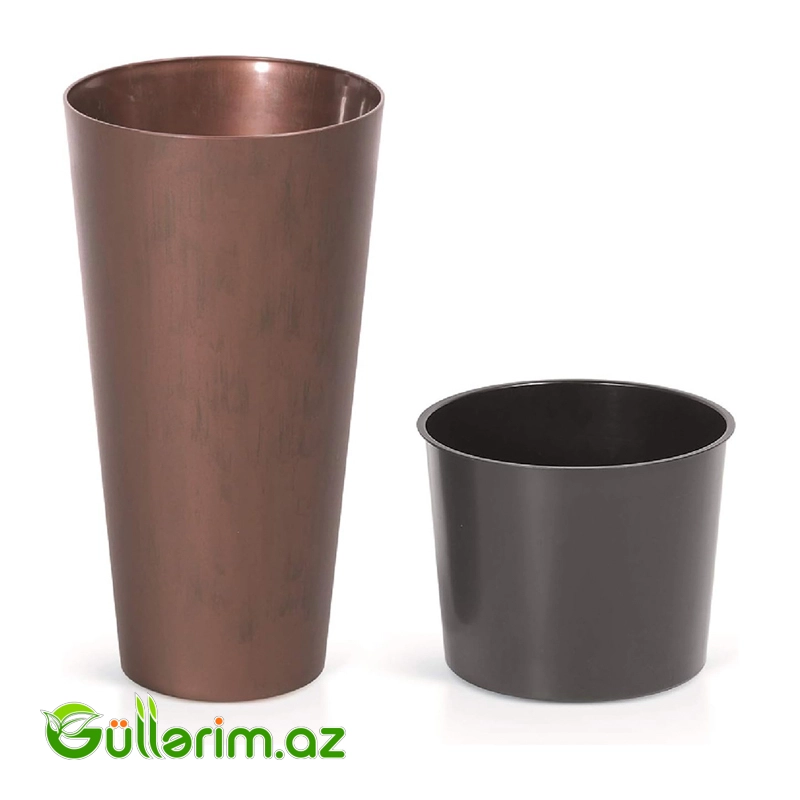 Plastik Dibçək 025 — Bağ dekorasiyası, Bakı (8)