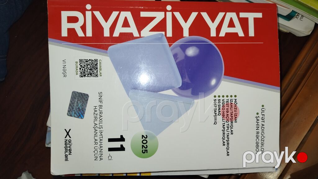 Məhsul: “Riyaziyyat – 11-ci sinif buraxılış imtahanına hazırlıq” — Kitablar, Bakı