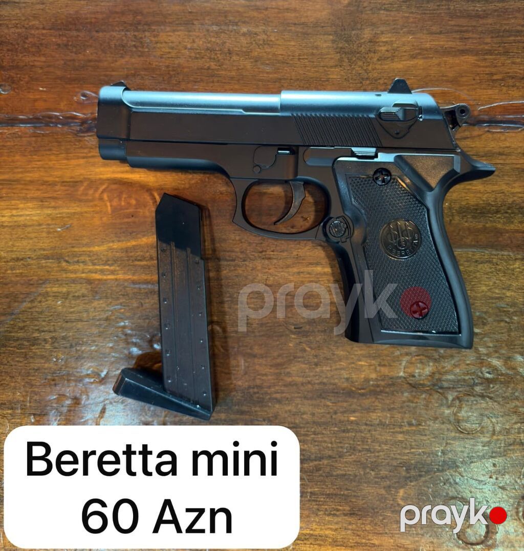 Airsoft tapança modelləri – 6 mm BB üçün - Glock 18 (6 mm) — Oyuncaq silahları, Qazax (4)