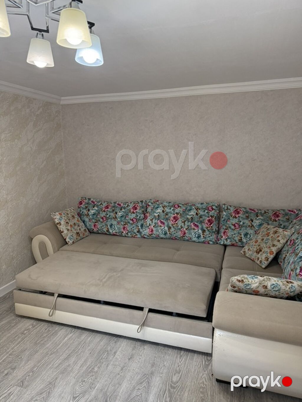 Künc divan dəsti və pouf/çoxfunksiyalı masa - Künc forması: L-tip — Yumşaq mobilya dəstləri, Xırdalan (5)