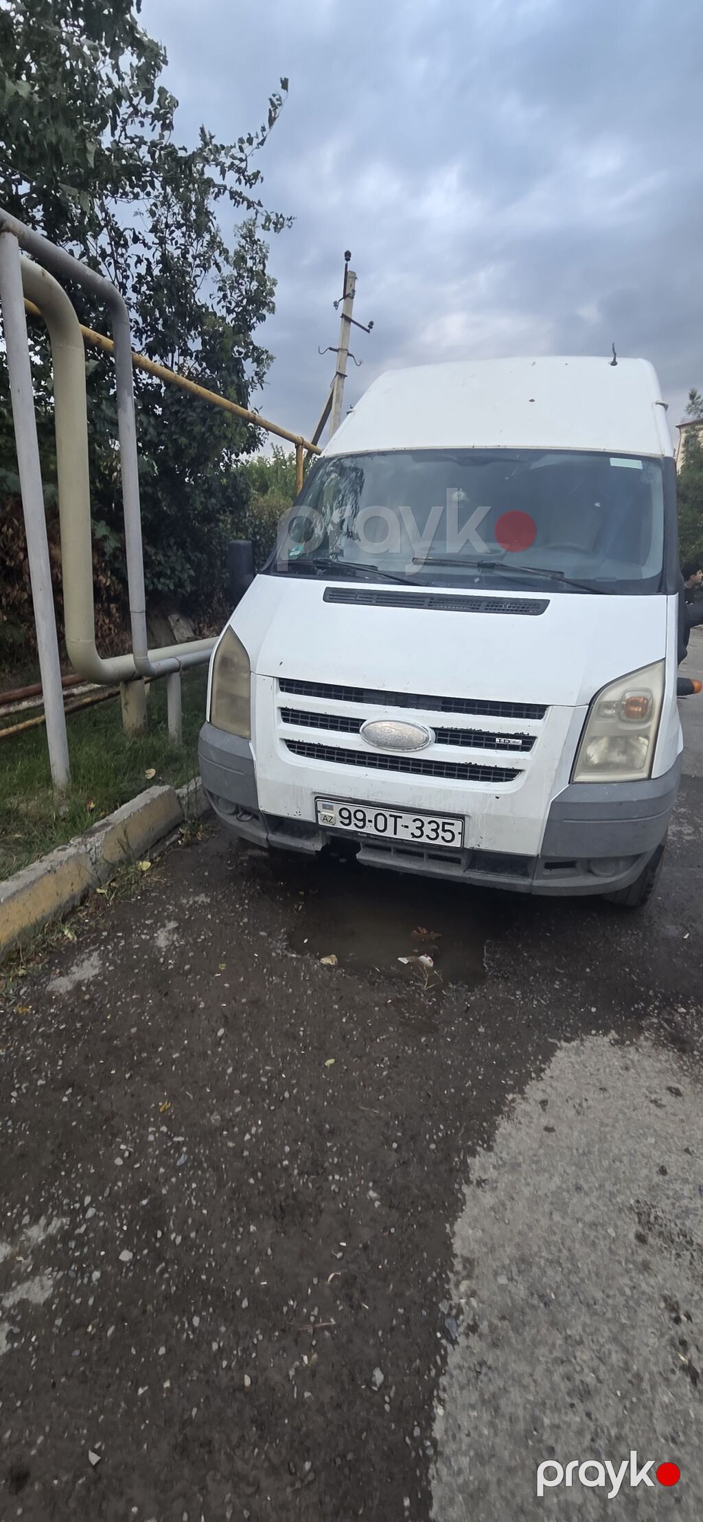 Ford Transit: 2.5 l 2007 il 220 km Van body type — Avtomobillər, Yevlax (10)
