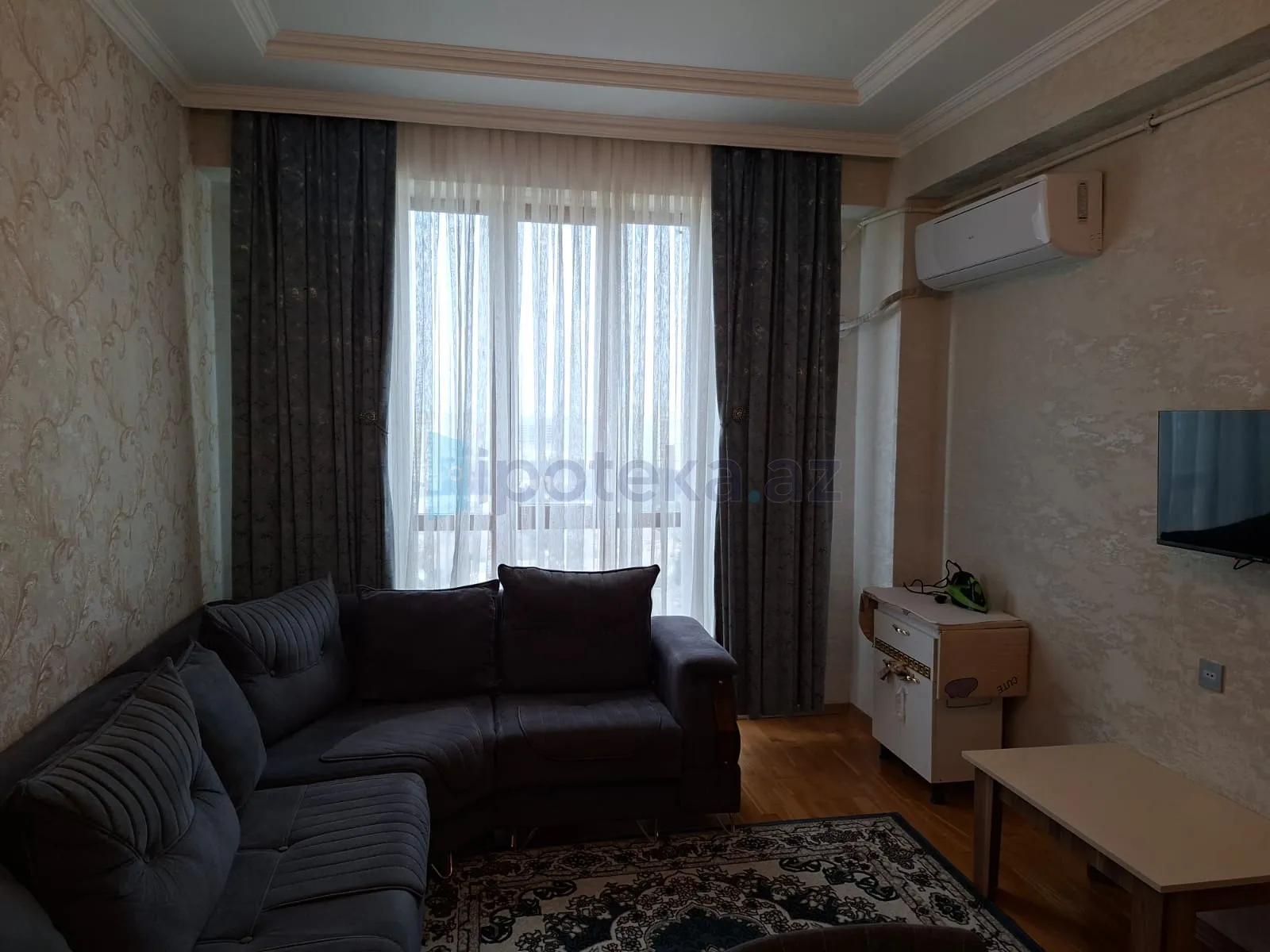 Satılır: 2 Otaq, Yeni tikili, Nizami r., 8-ci km q., 50.00 m² — Bakı