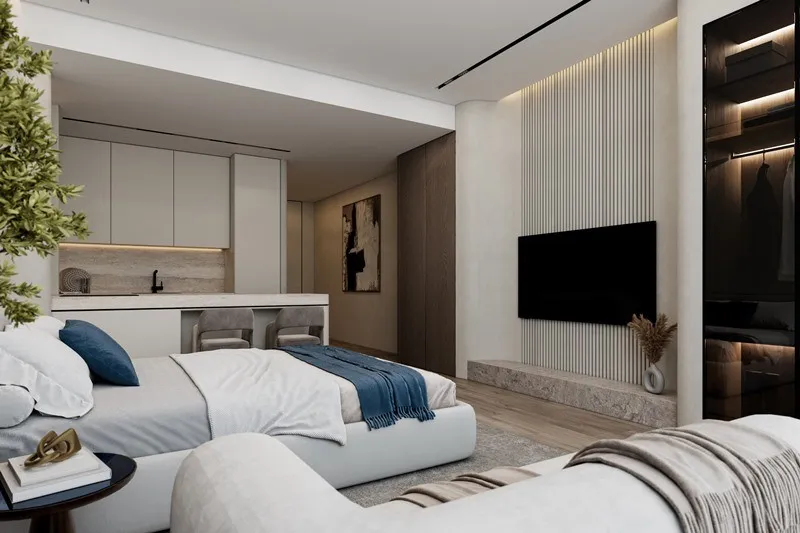 Sea Breeze, 1 otaqlı Yeni tikili satılır - 29.4 m², 6/28 mərtəbə — Mənzil, Bakı (3)