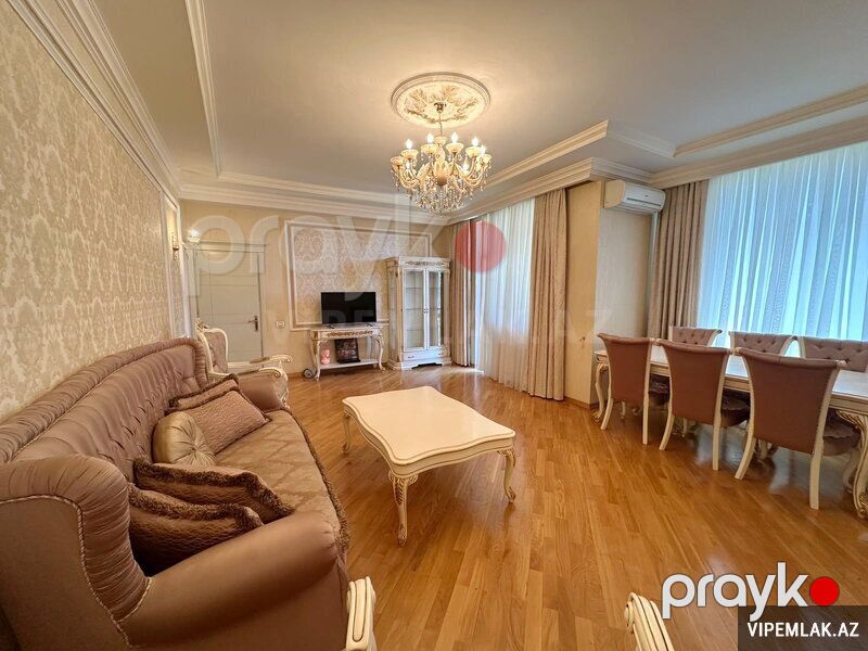 Yasamal rayonunda 3 otaqlı Yeni tikili Kirayə verilir, 130 m² — Mənzil, Bakı (2)