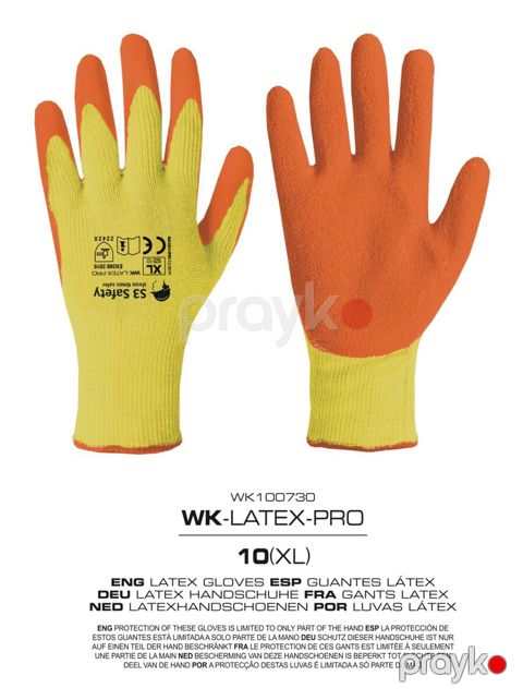 İşçi əlcəyi Latex Pro WK 100730 — Bakı