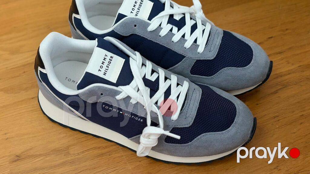 Tommy Hilfiger kişi krossovkaları - Model: retro-runner üslubu — Krossovkalar, Bakı (2)