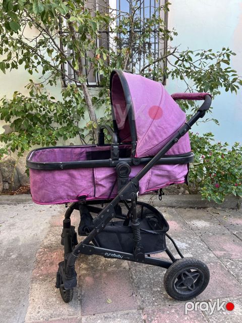Uşaq arabası – Cynebaby, bənövşəyi rəng Xüsusiyyətlər: - 2-in-1 — Xaçmaz