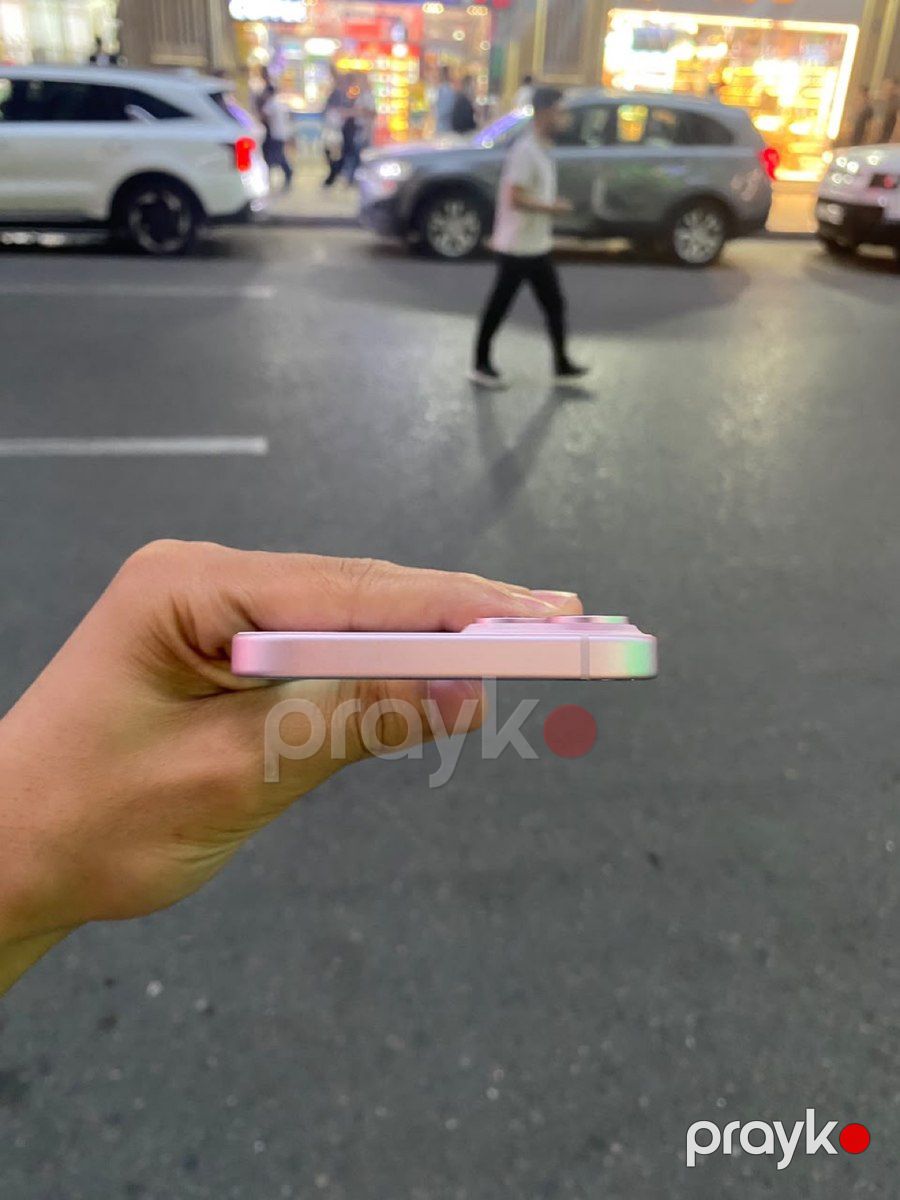 Apple iPhone 15 Plus Pink 128GB/6GB — Smartfonlar, Bakı (6)