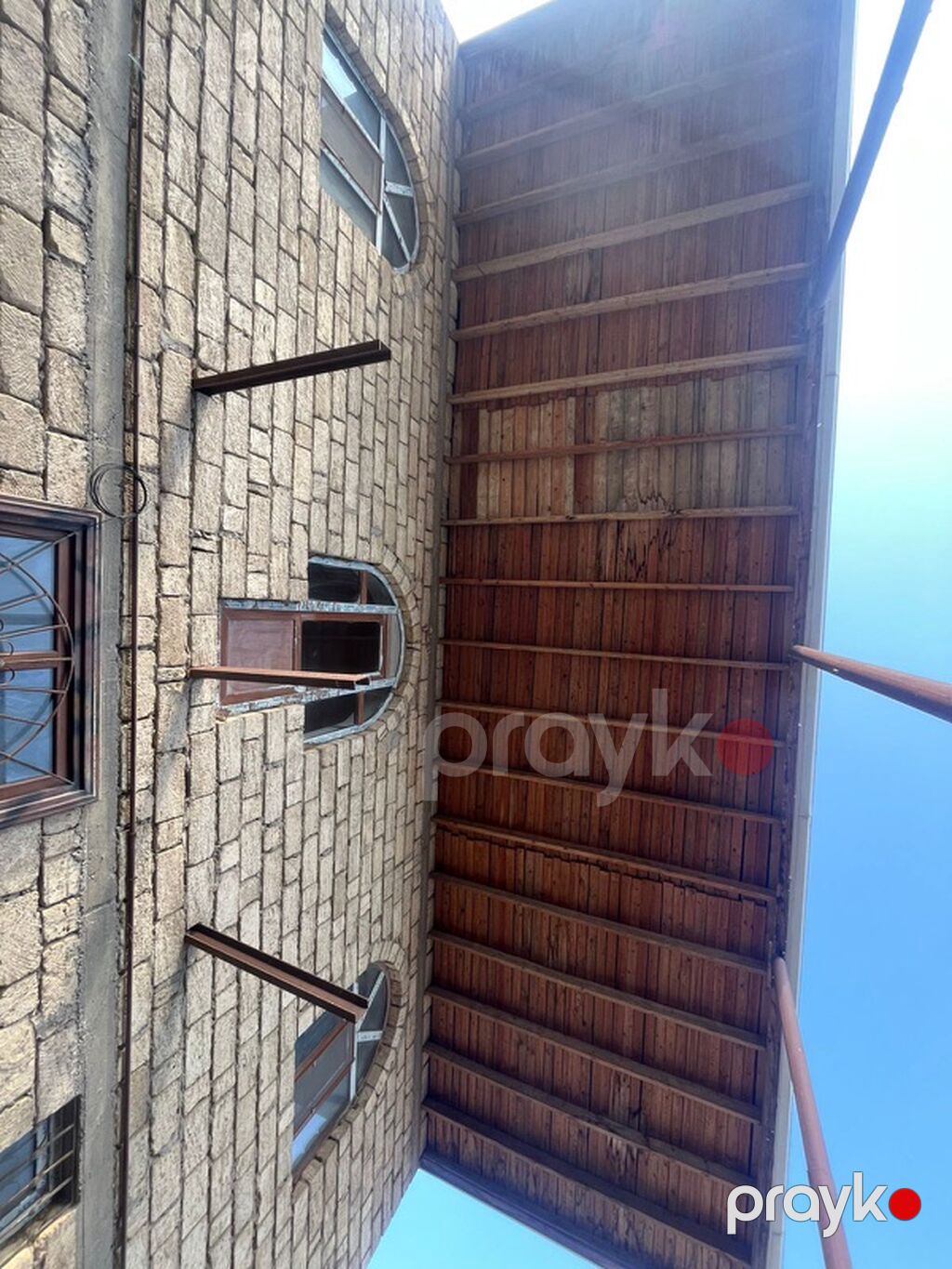 2 mərtəbəli daş tikili həyət evi - Tikinti materialı: qalın çay/şəhər — Ev, villa, Mehdiabad (4)