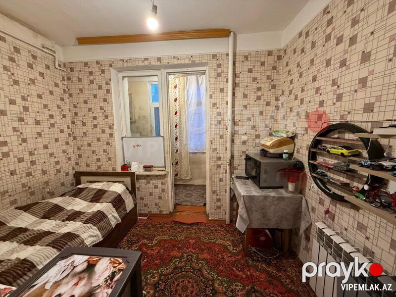 Yasamal rayonunda 1 otaqlı Köhnə tikili Satılır, 42 m² — Mənzil, Bakı (4)