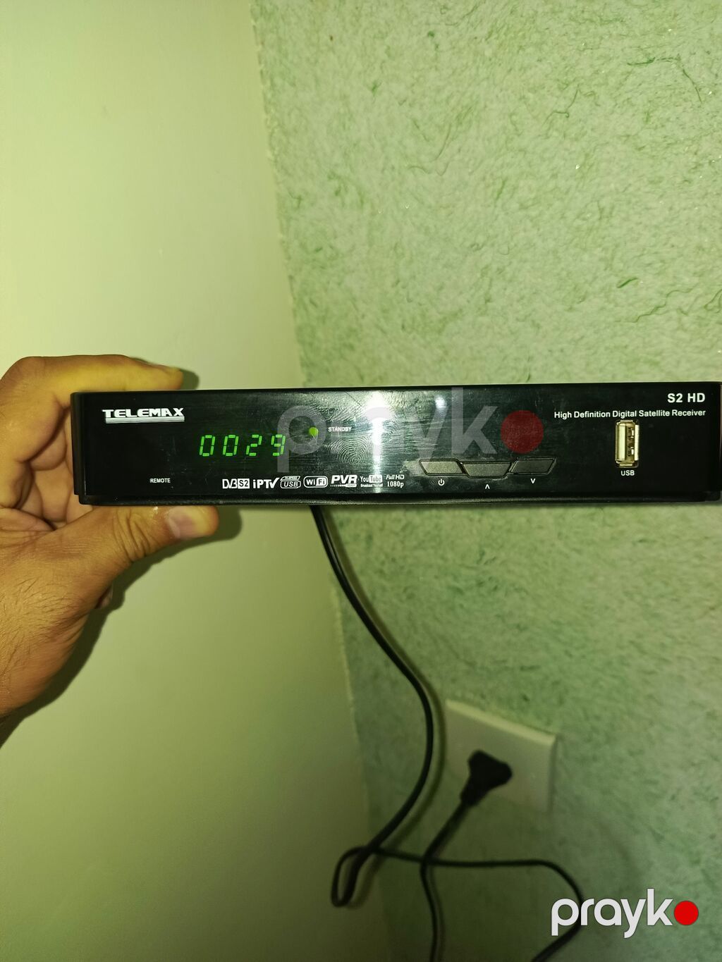 Telemax S2 HD peyk qəbuledicisi - Yüksək dəqiqlikli rəqəmsal peyk — Rəqəmsal və peyk TV, Bakı (3)