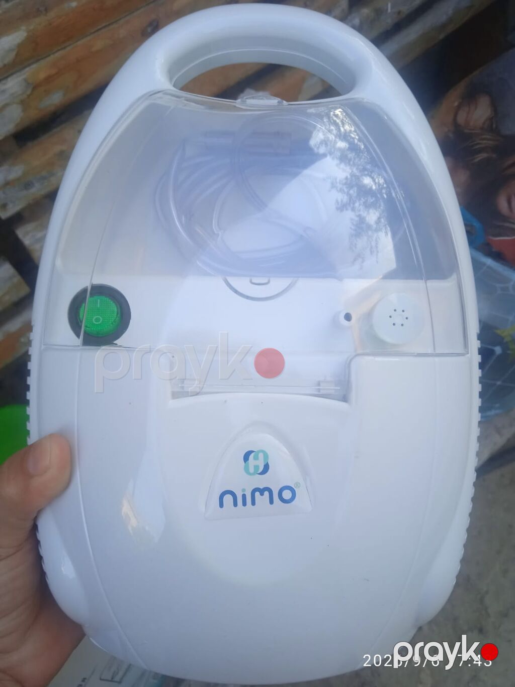 Nimo kompresörlü nebulizator – Model: Hnk-nbl-s Əsas xüsusiyyətlər — İnhalyatorlar və nebulayzerləri, Masazır (3)