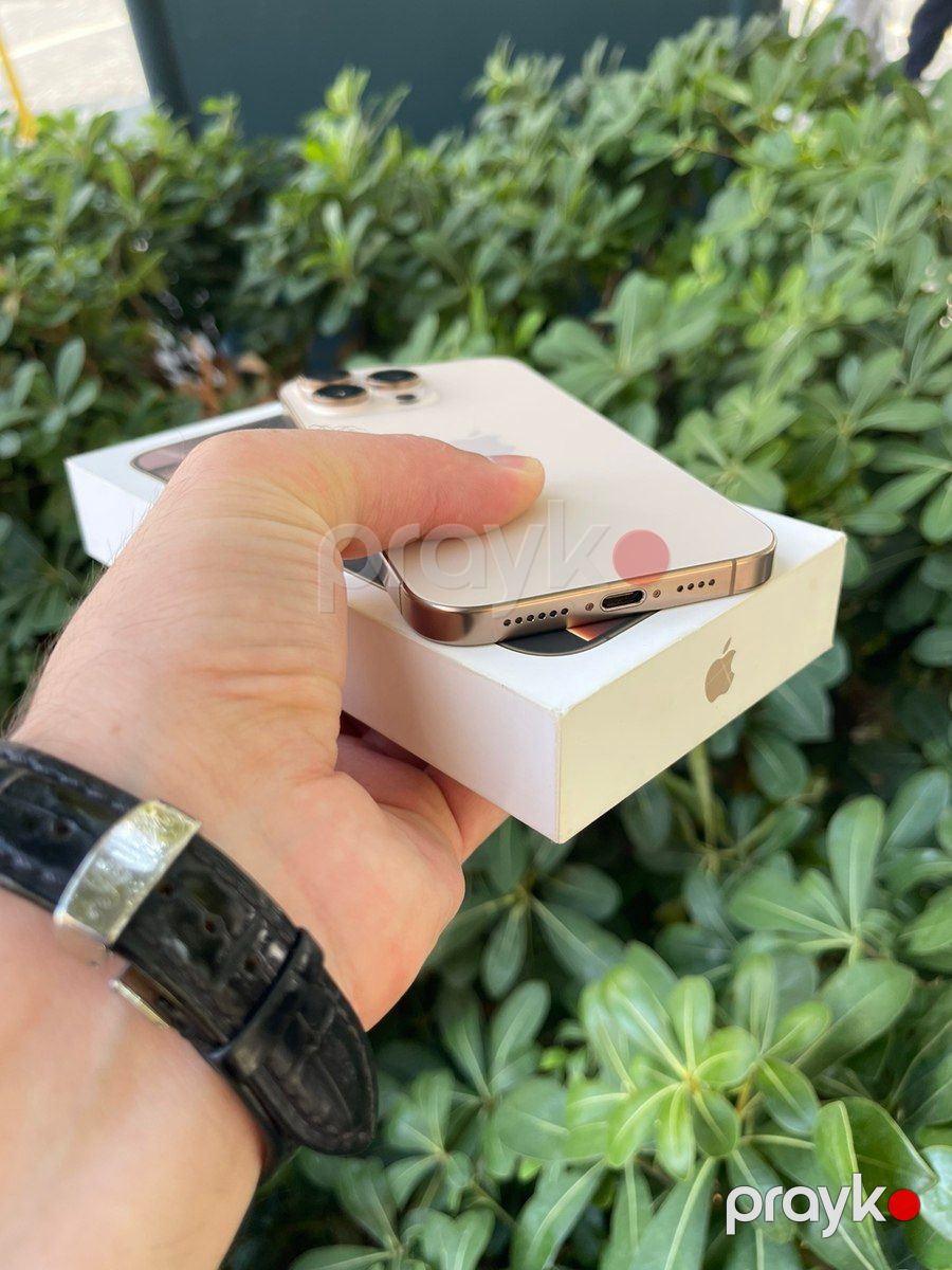 Apple iPhone 16 Pro Max Desert Titanium 256GB/8GB — Smartfonlar, Bakı (2)