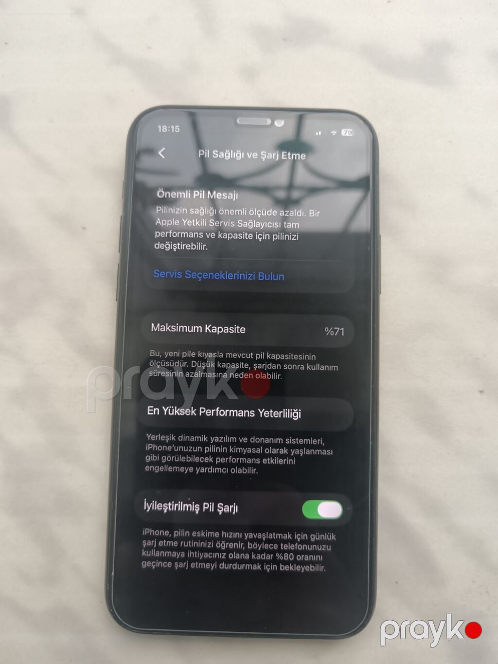 IPhone 11 Pro, Matte Midnight Green, Face ID — Apple iPhone, Şəmkir (3)