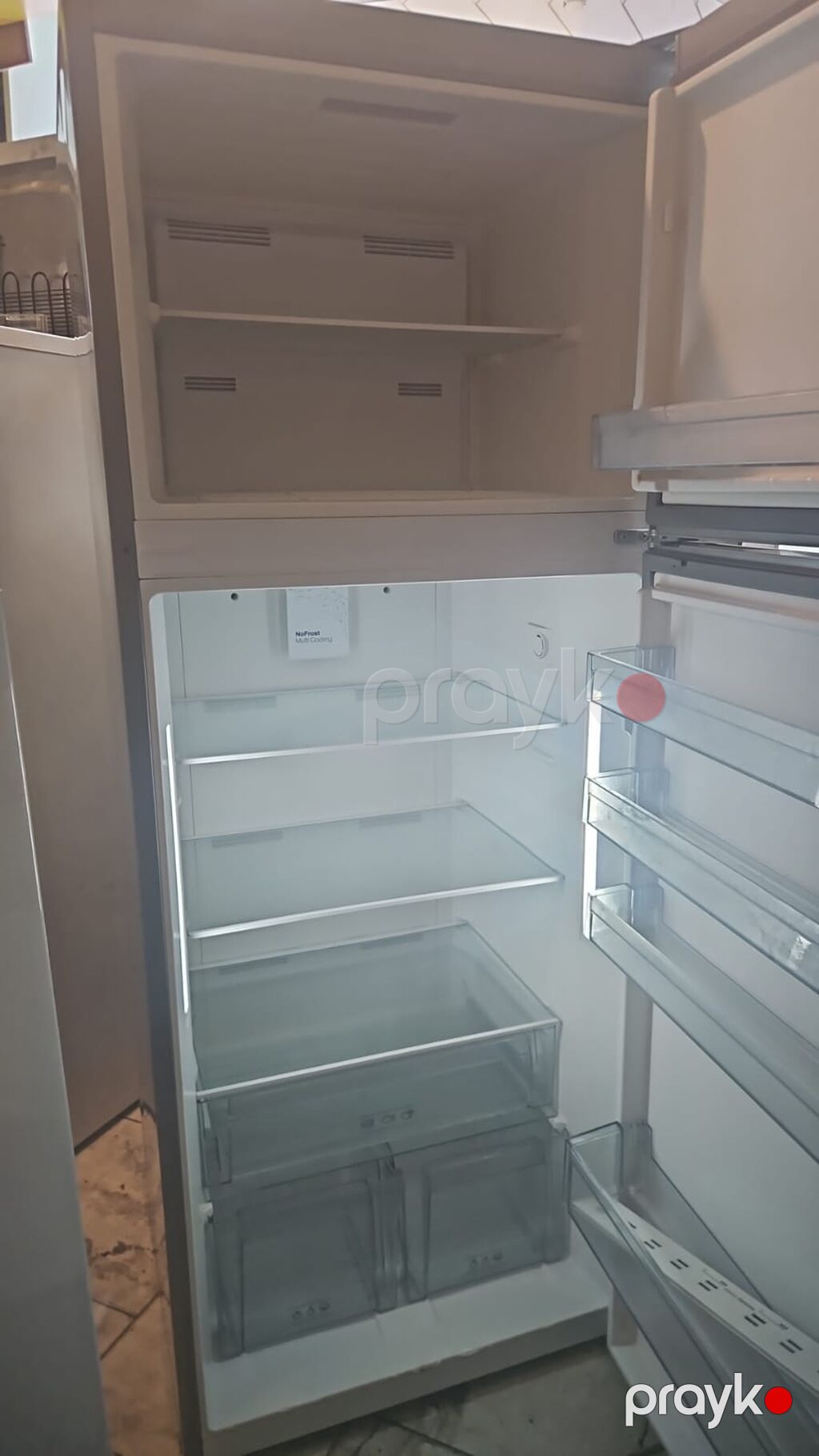 Vestel ikiqapılı soyuducu (üstdən dondurucu) - Rəng: inox/gümüşü — Soyuducular, Bakı (2)