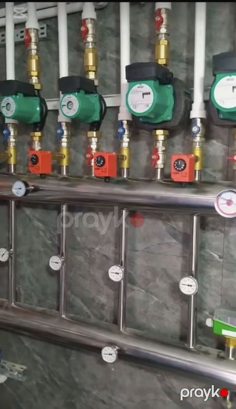 Kombi ve isdiliy sisdemlerinin çekilmesi ve temiri — Bakı