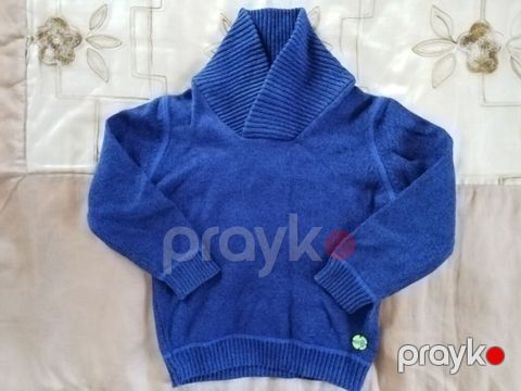 Uşaq sviteri – F&F brendi - Rəng: göy - Ölçü: 5–6 yaş (UK 5–6Y — Bakı