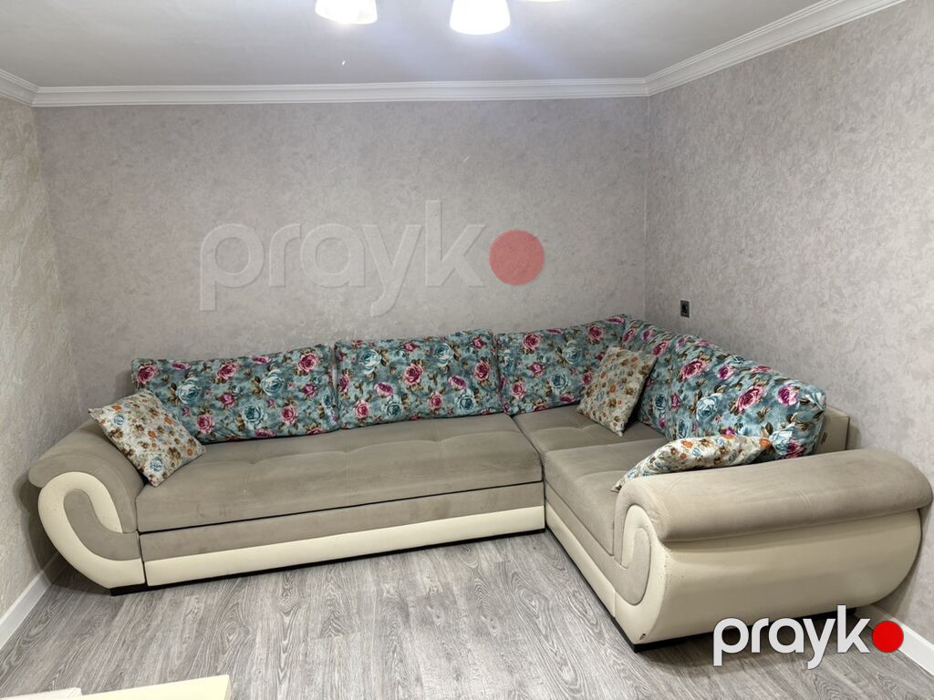 Künc divan dəsti və pouf/çoxfunksiyalı masa - Künc forması: L-tip — Yumşaq mobilya dəstləri, Xırdalan (6)