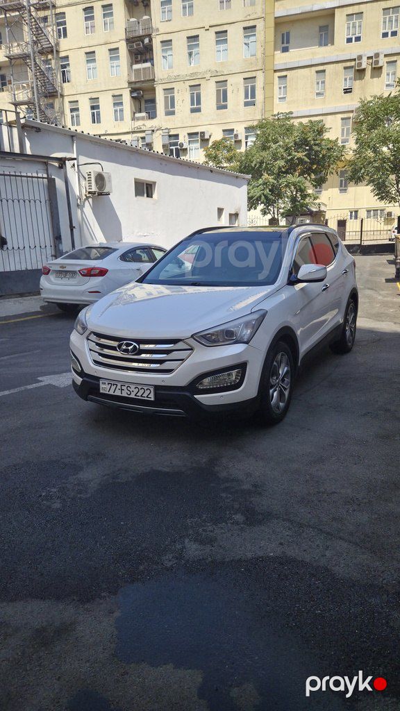 Hyundai Santa Fe, 2.0 L, 2014 il, 398 000 km — Avtomobillər, Bakı (8)