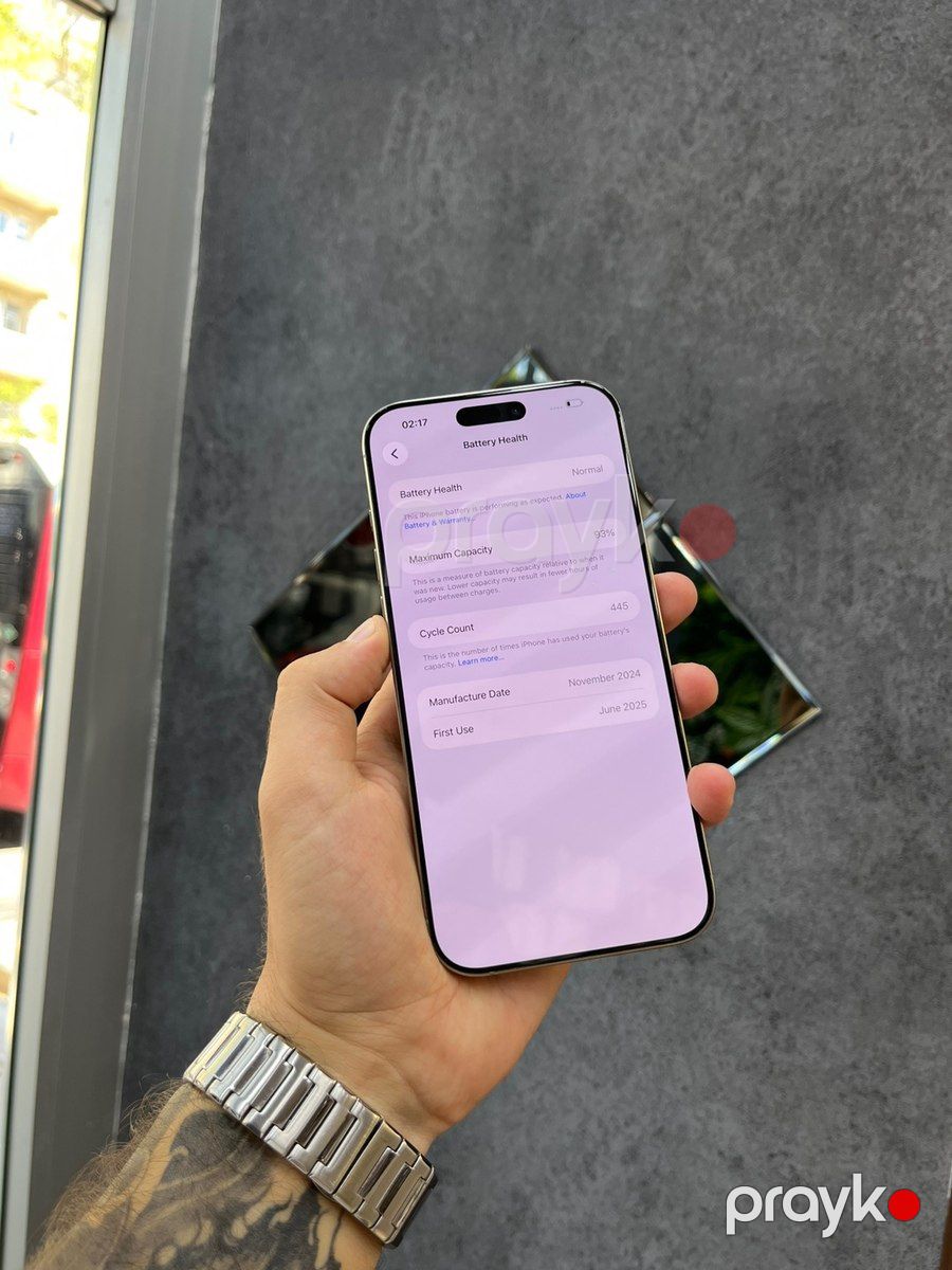 Apple iPhone 16 Pro Max Natural Titanium 256GB/8GB — Smartfonlar, Bakı (2)